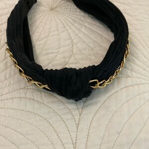 Black and Gold Hairband